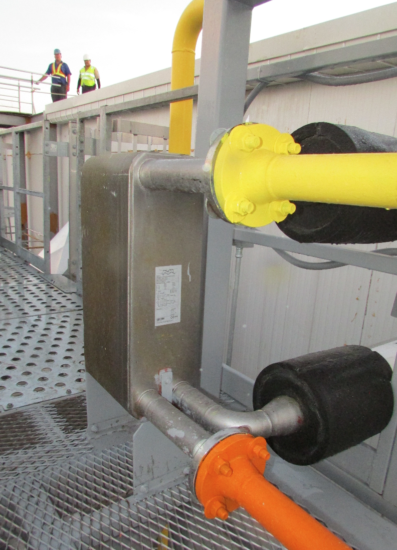 intercambiador de calor para sistemas de refrigeracion industrial