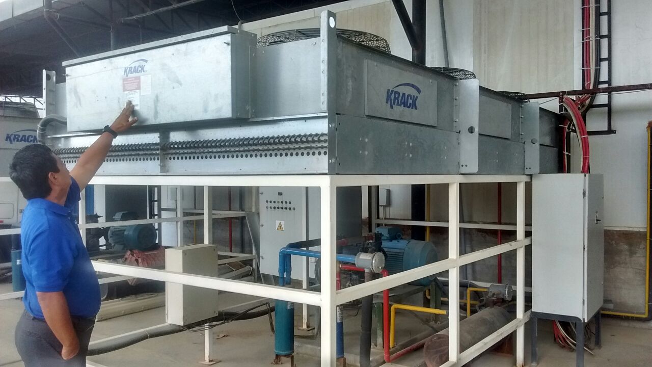 asistencia remota de fallos en un sistema de refrigeracion industrial